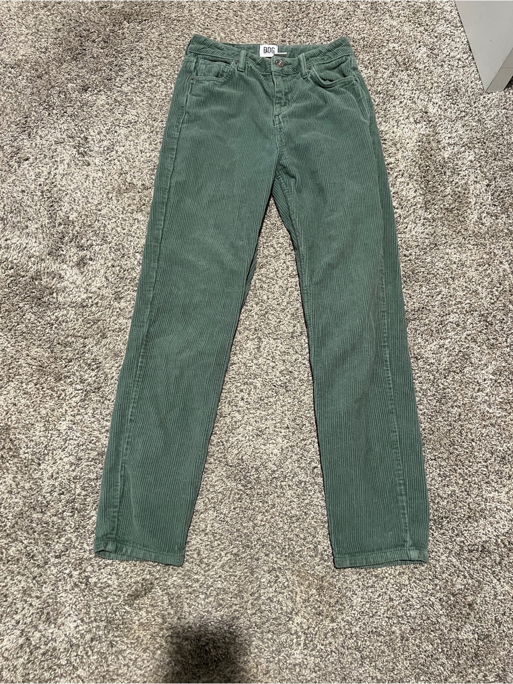 BDG Women’s Dark Green Corduroy Pants